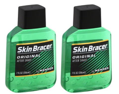 Skin Bracer Original After Shave 7oz bottle delivers cooling post-shave refresh.