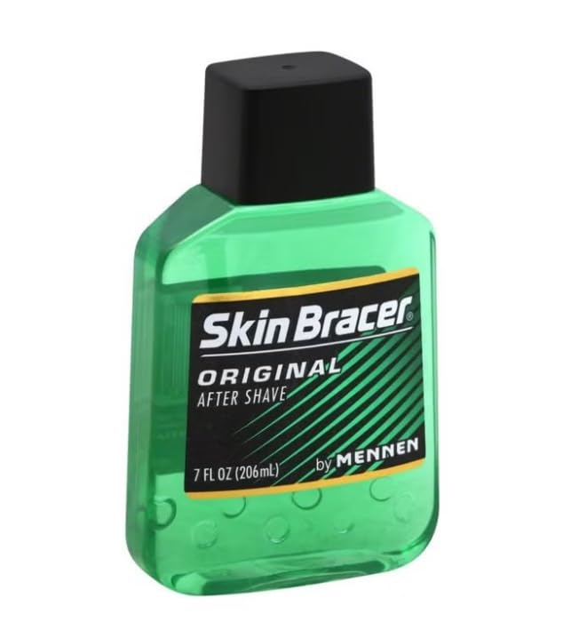 Skin Bracer Original After Shave used in daily routine for refreshed skin.