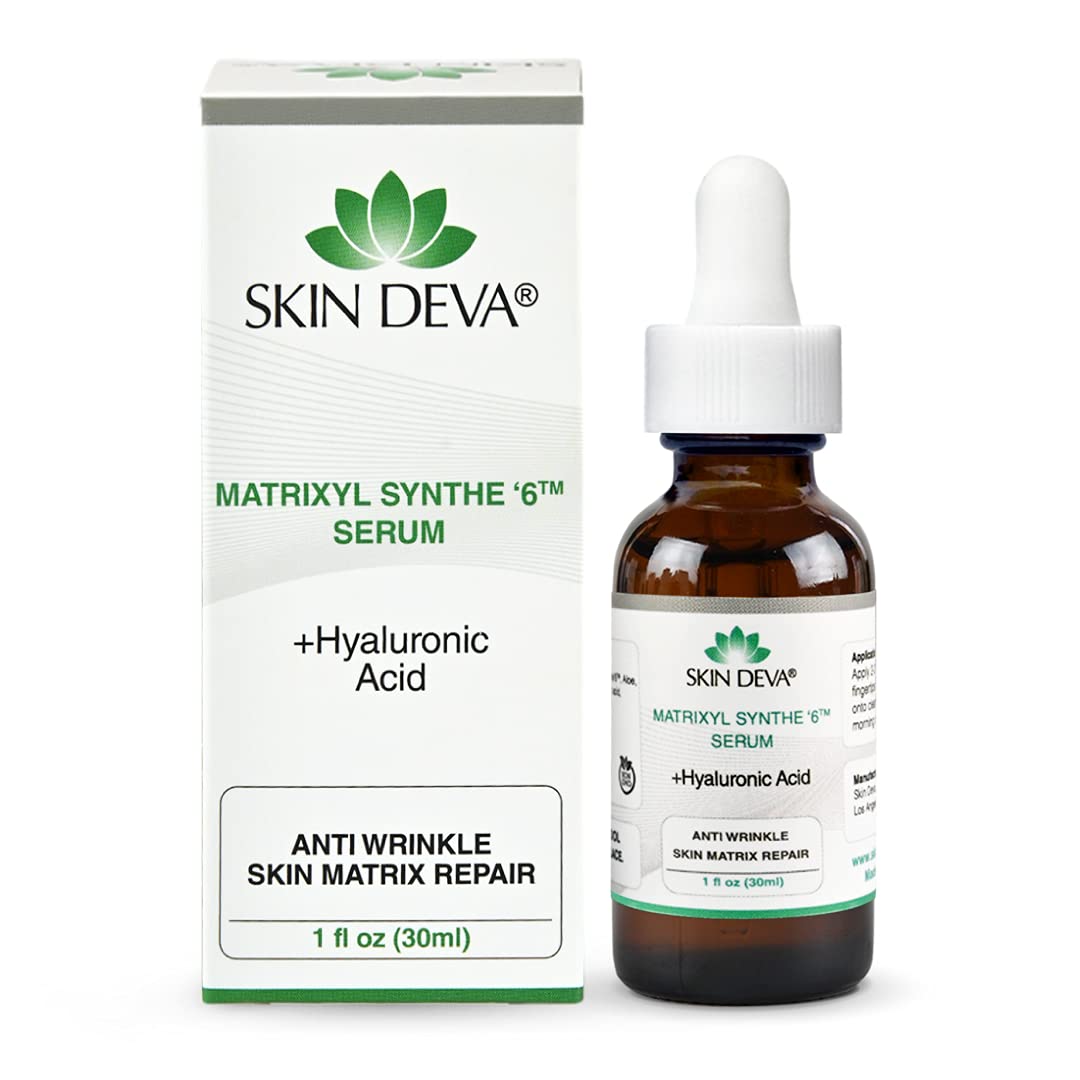SKIN DEVA application routine image with steps.
