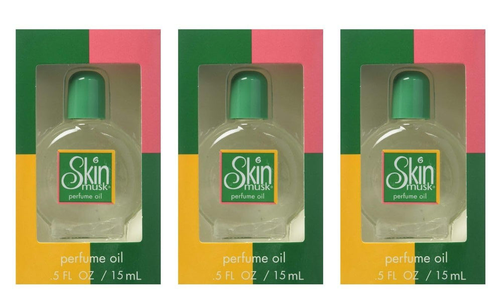 Skin Musk perfume oil bottle - portable fragrance for travel and daily wear