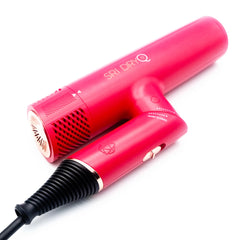 Skin Research Institute DryQ front view highlights lightweight ergonomic design.