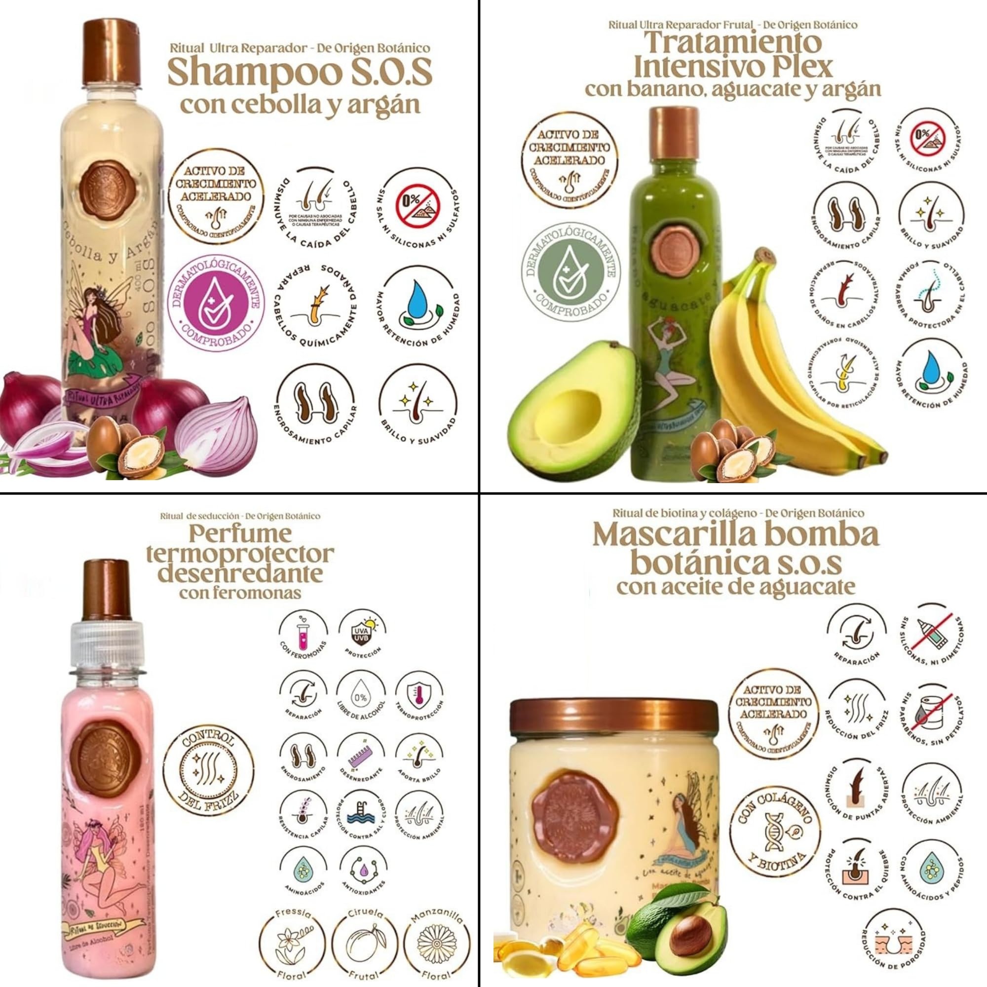 Clarifying Shampoo bottle image promoting buildup removal and scalp health