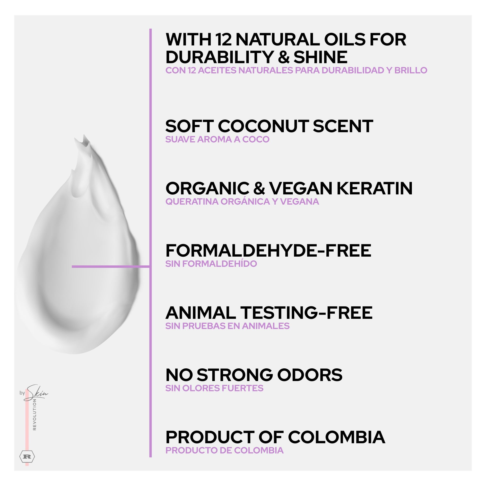 Skin Revolution Ritual Botanico ingredients-oils highlights 12 natural oils and amino acids.