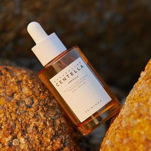 SKIN1004 Ampoule texture; light, watery formula glides smoothly for non-sticky feel.