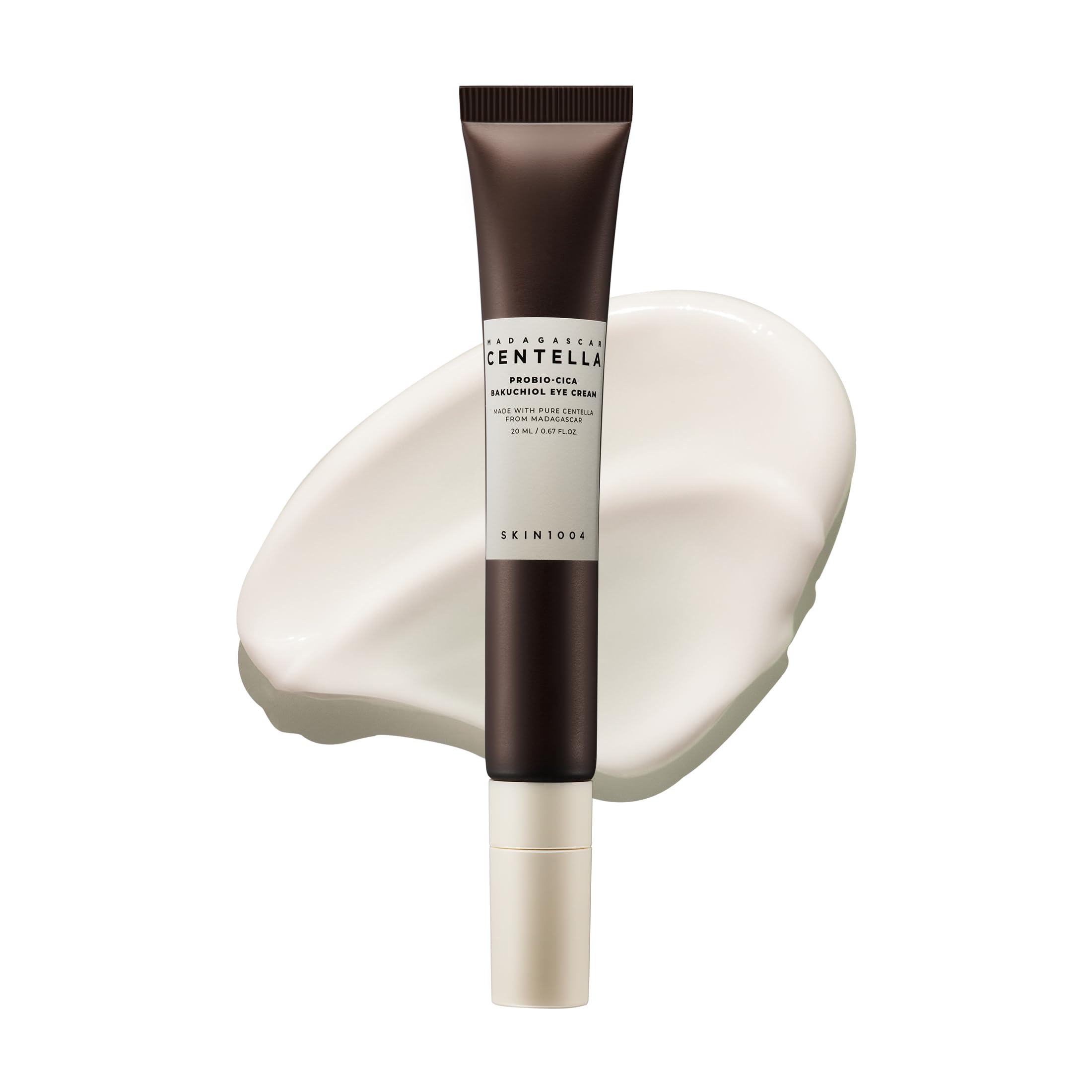 SKIN1004 Centella Probio-Cica Bakuchiol Eye Cream packaging suggests gentle, hydrating care.