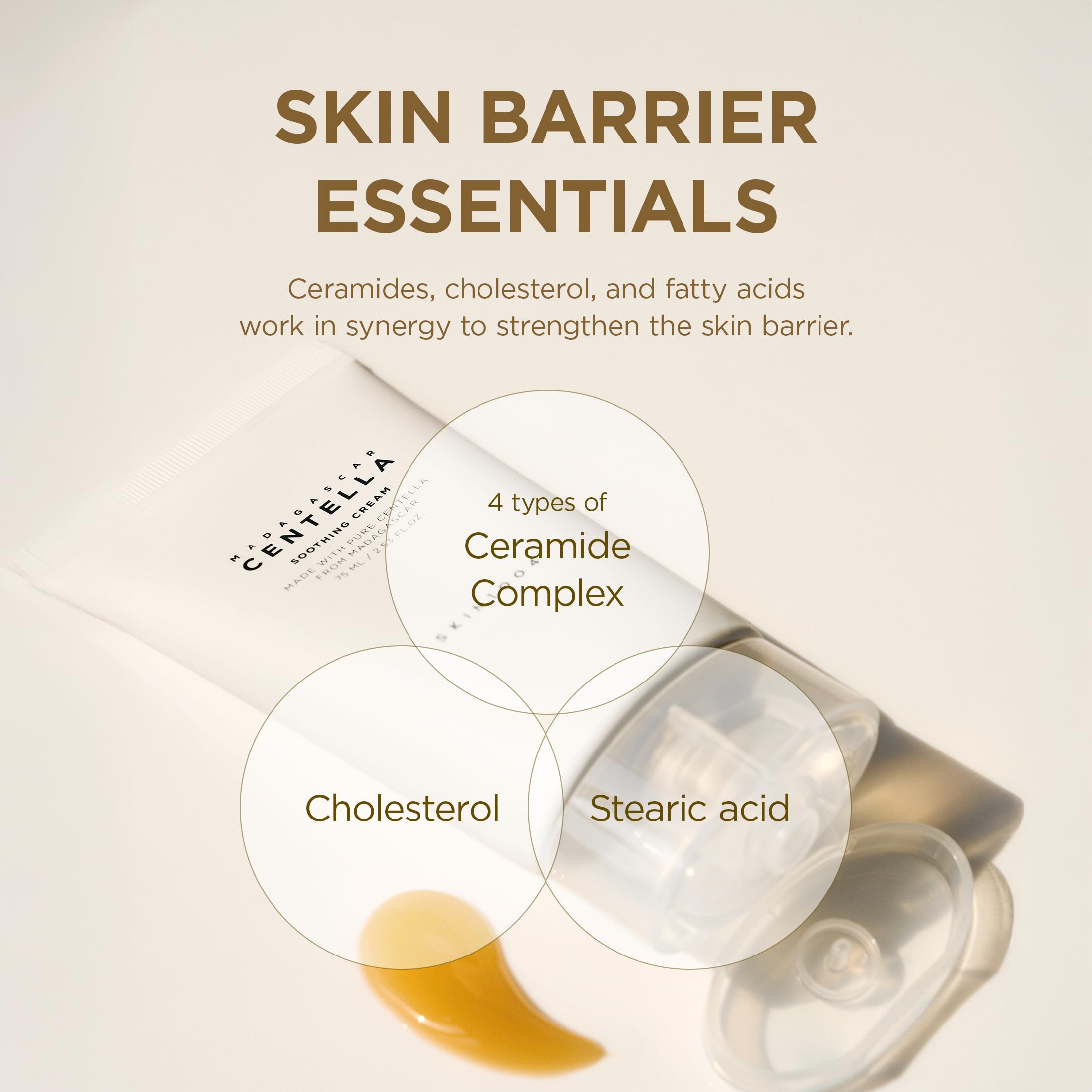 Elegant packaging of SKIN1004 Centella Soothing Cream
