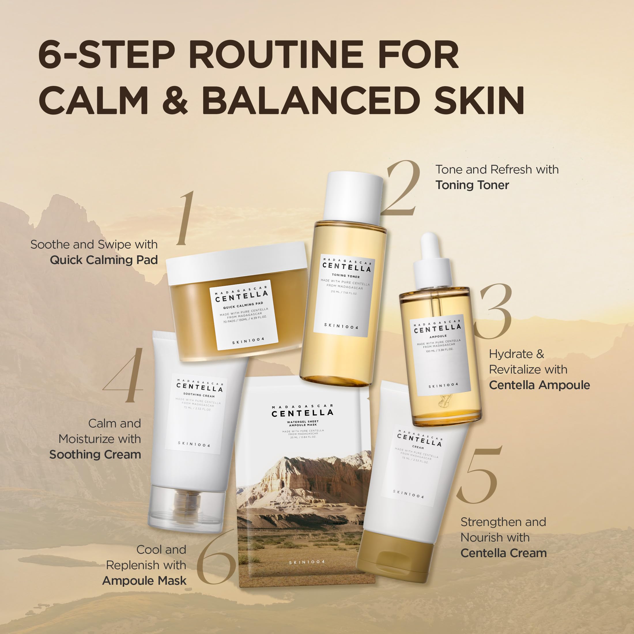 Skin1004 Centella Toning Toner after-cleansing balance and prep for skincare.