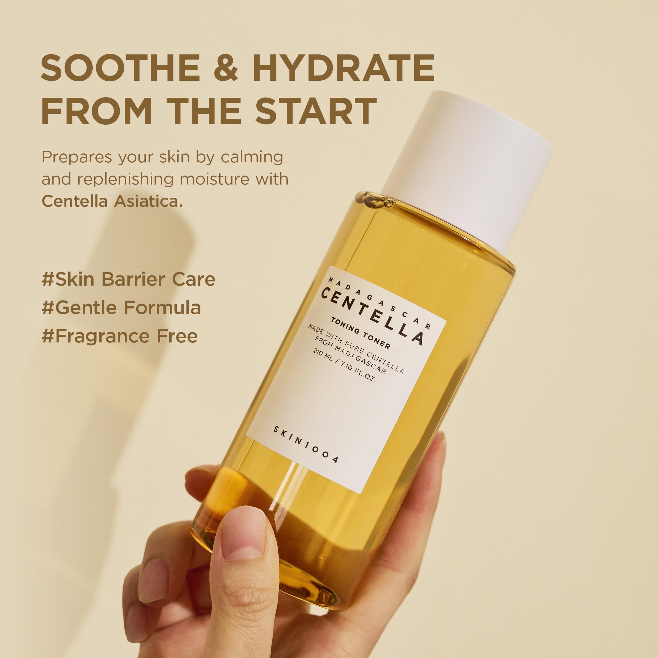SKIN1004 Centella Toner ingredients centella asiatica close-up benefits