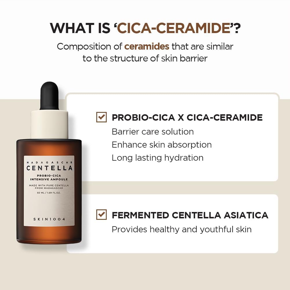 SKIN1004 Ceramide NP moisture lock emphasizes skin barrier reinforcement
