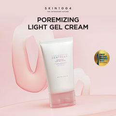 SKIN1004 Madagascar Centella gel-cream massaged for instant cooling and rapid absorption.