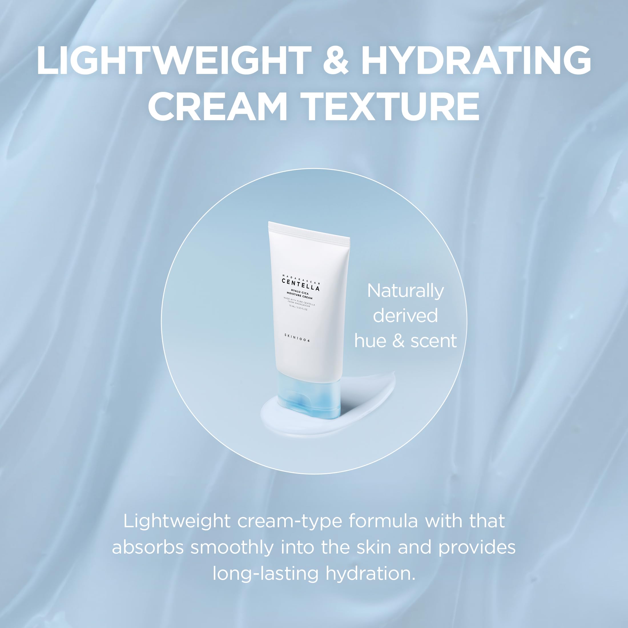 SKIN1004 Hyalu-Cica dermatologist-tested and non-comedogenic claim