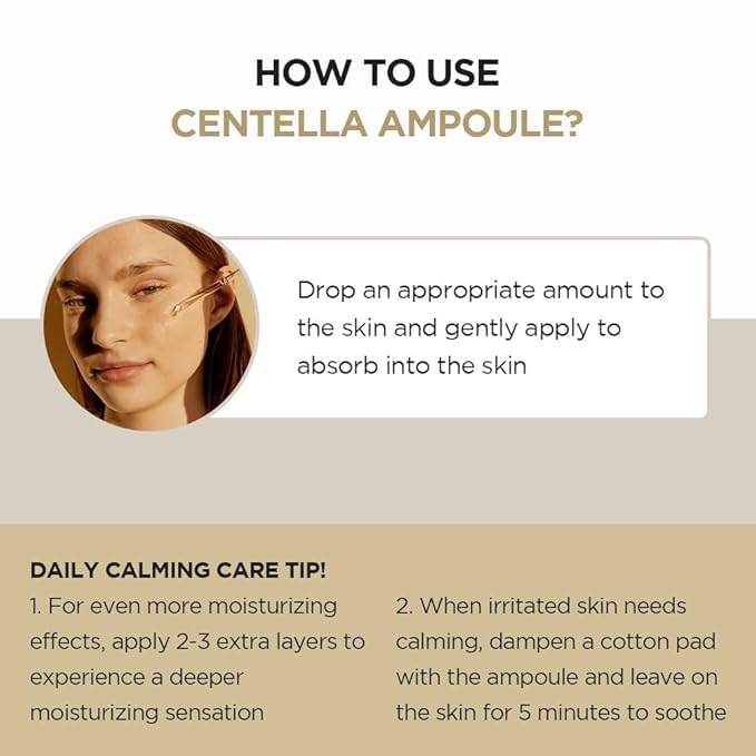 Glow impression from SKIN1004 Madagascar Centella Ampoule suggesting radiance