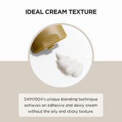 SKIN1004 Madagascar Centella Cream being spread on skin demonstrates smooth application.