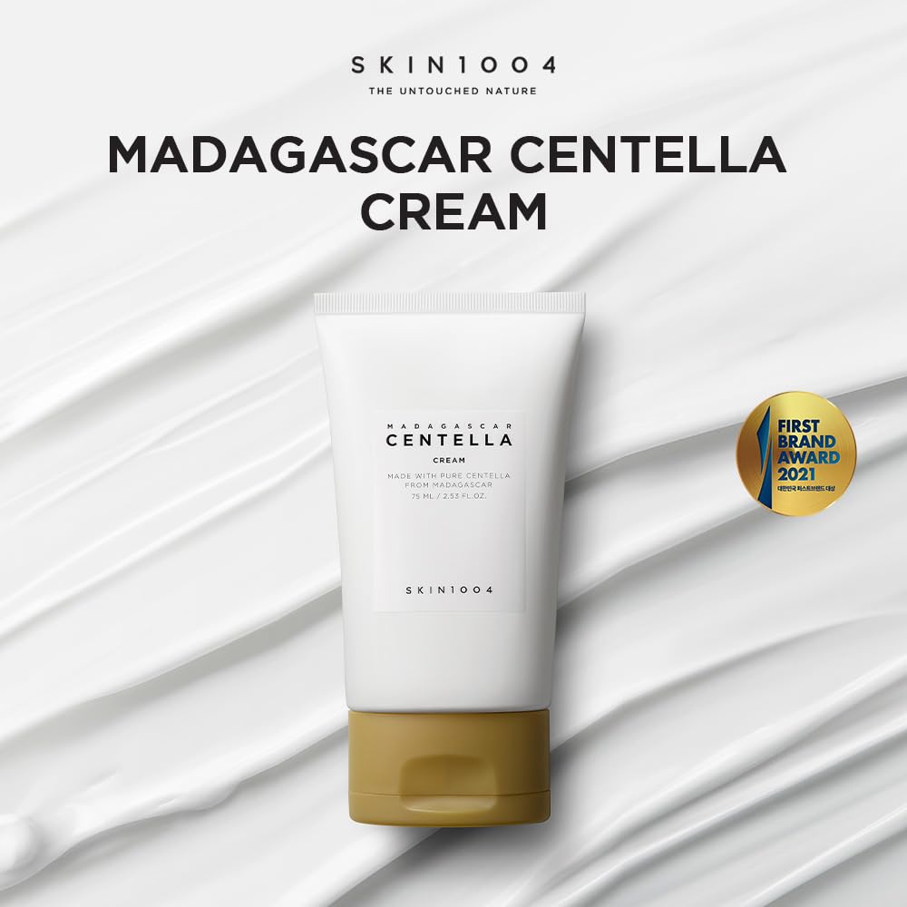 SKIN1004 Madagascar Centella Cream ingredients from Madagascar highlight soothing balance.