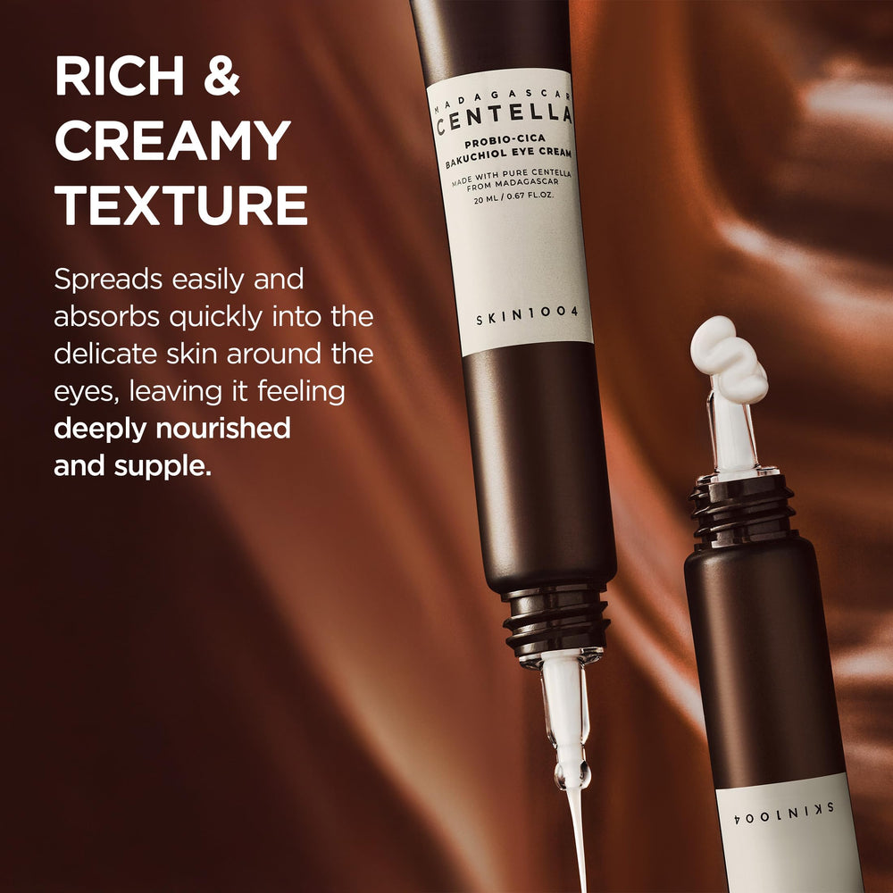 SKIN1004 Madagascar-inspired formula offers gentle balance around the eyes.