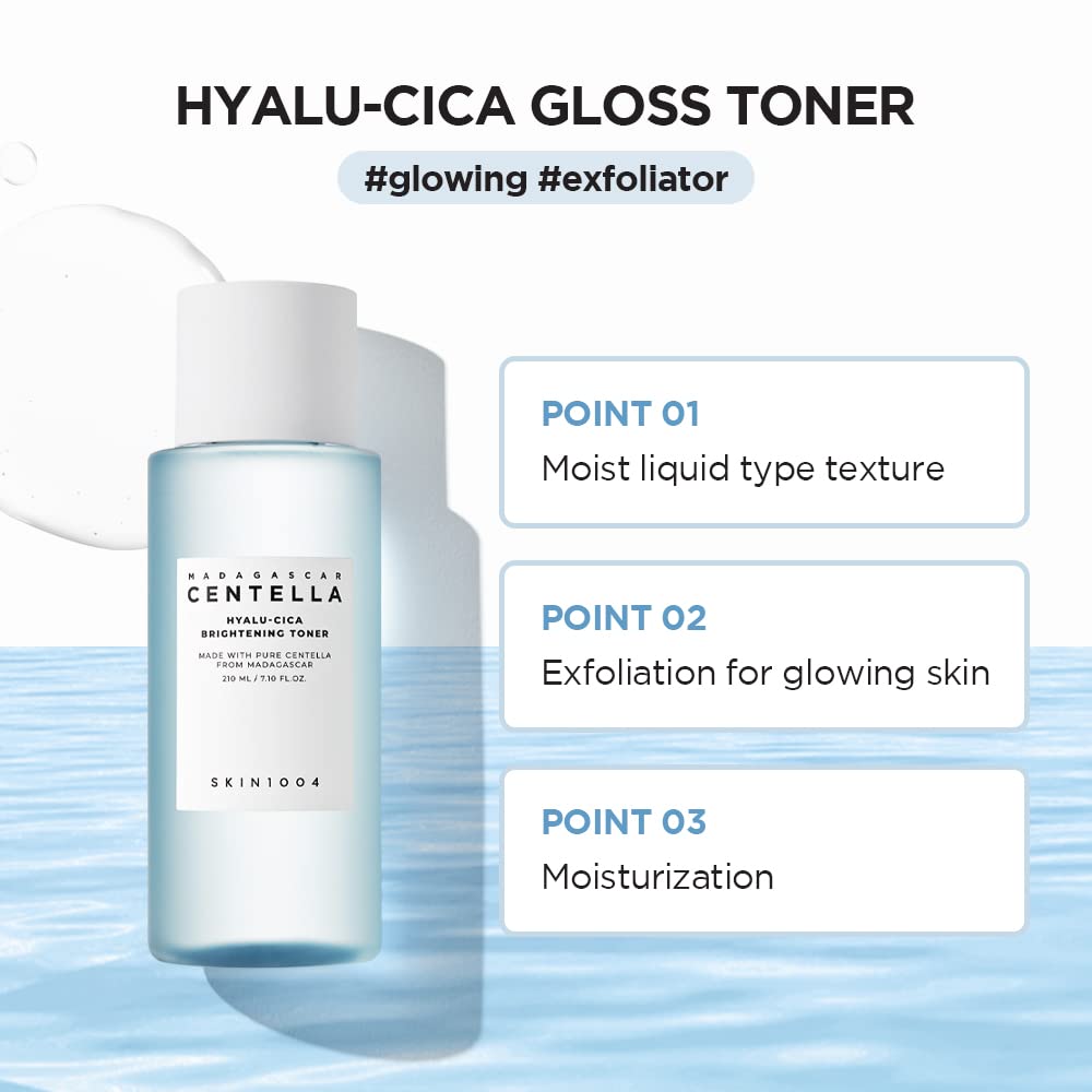 SKIN1004 Niacinamide brightening benefit noted on bottle for even tone