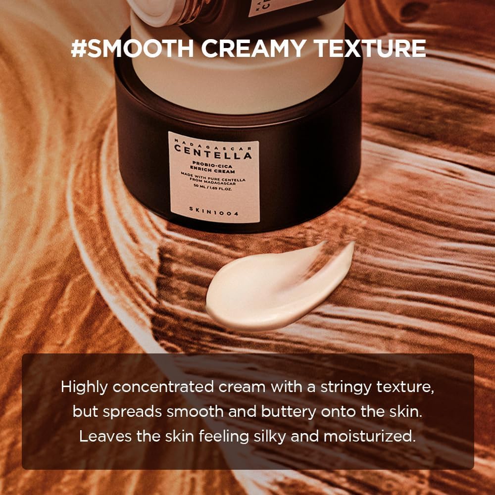 SKIN1004 Probio-Cica ampoule application scene highlights soothing texture