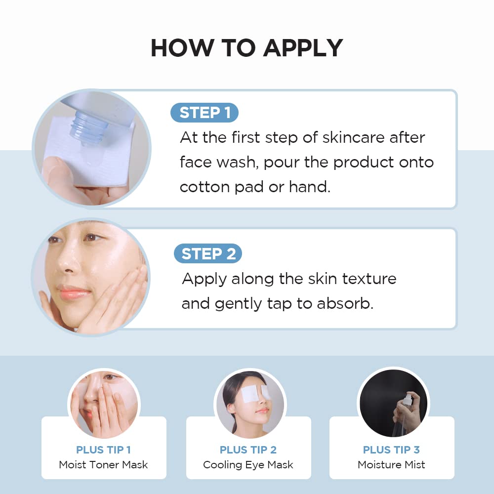 SKIN1004 Skincare routine shot with toner as a morning refresh