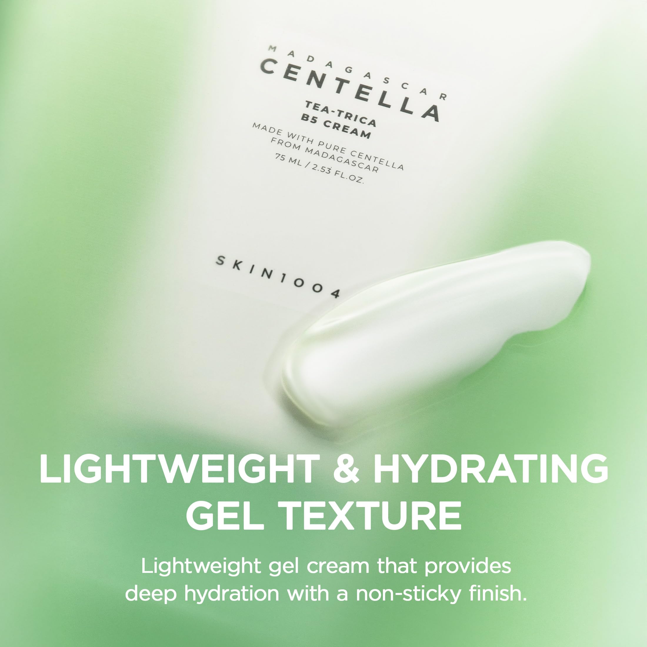 Ceramide label on SKIN1004 Tea-Trica B5 Cream barrier support