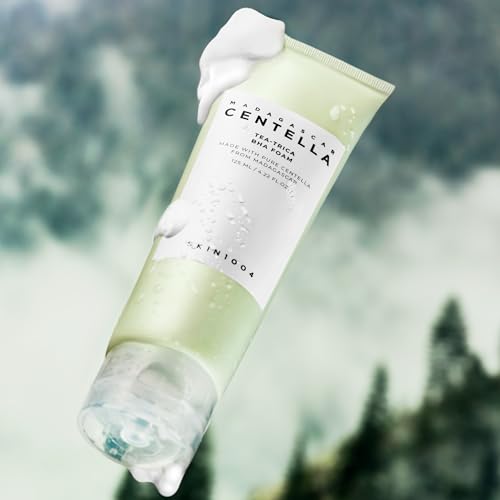 SKIN1004 Tea-Trica BHA Foam centella Asian soothing cleanse for sensitive skin