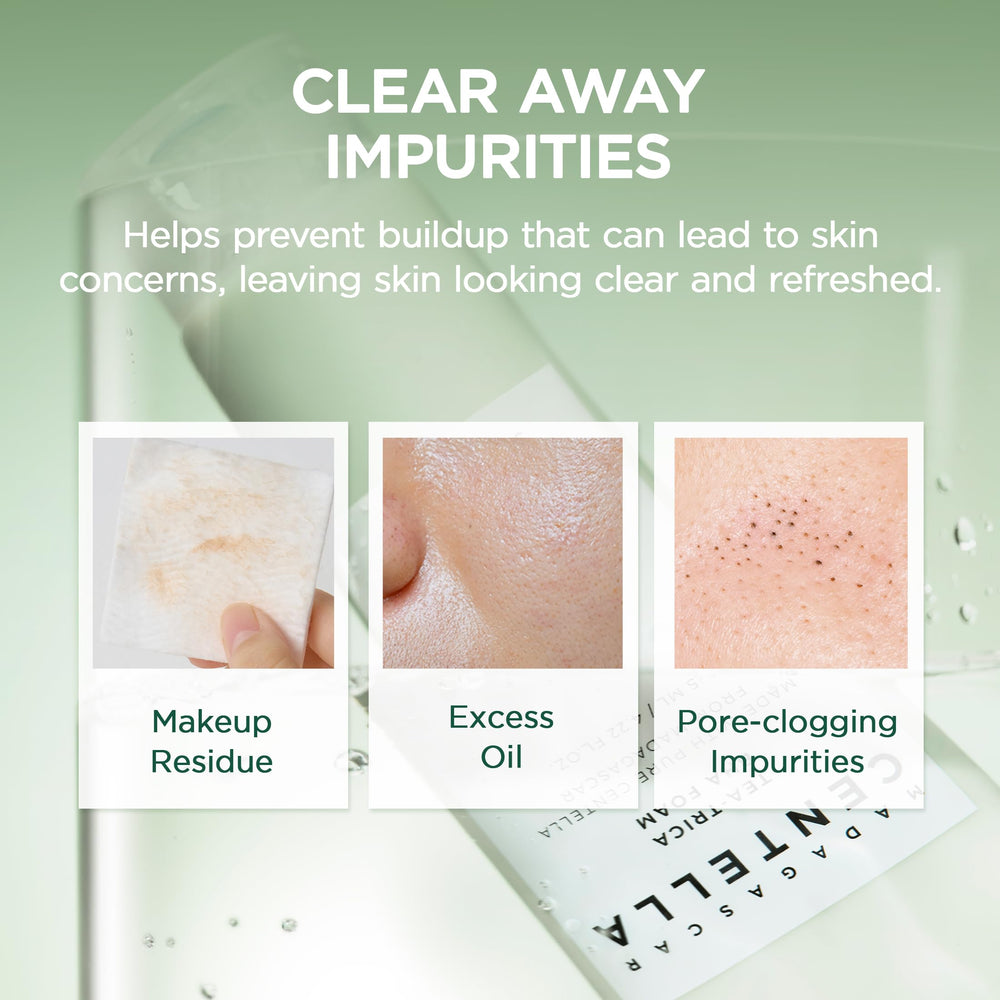 SKIN1004 Tea-Trica BHA Foam Madagascar ingredients offer pure, gentle balance