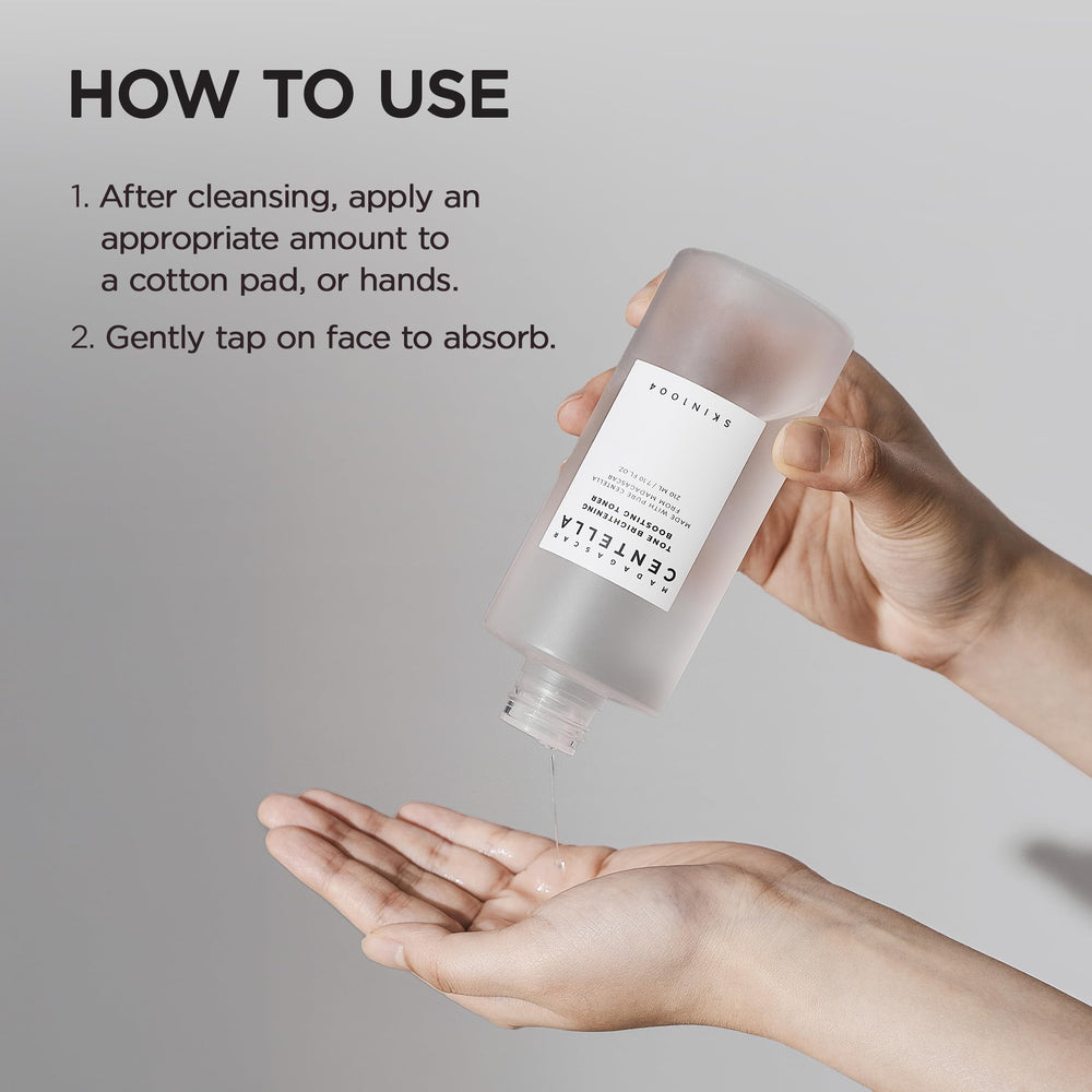 SKIN1004 Tone Glowing Toner dermatology-safe formula suitable for sensitive skin