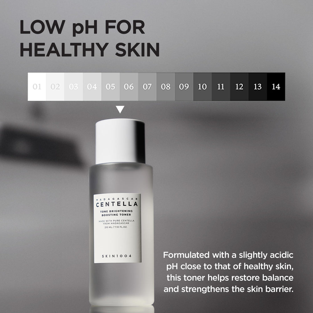 SKIN1004 Tone Glowing Toner with fruit extracts enhances absorption for serums