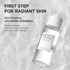SKIN1004 Tone Glowing Toner packaging highlight for MadeWhite and Niacinamide benefits