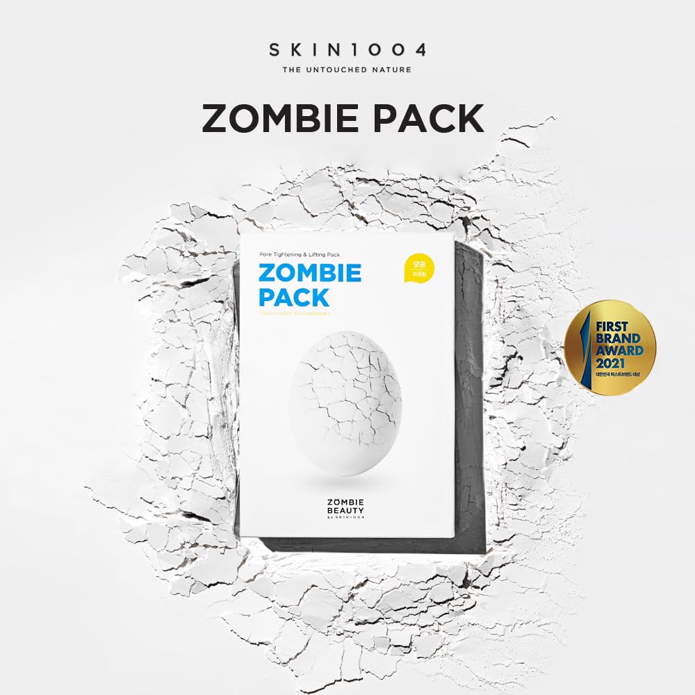 SKIN1004 Zombie Pack activator bottle paired with powder for the mask formula.