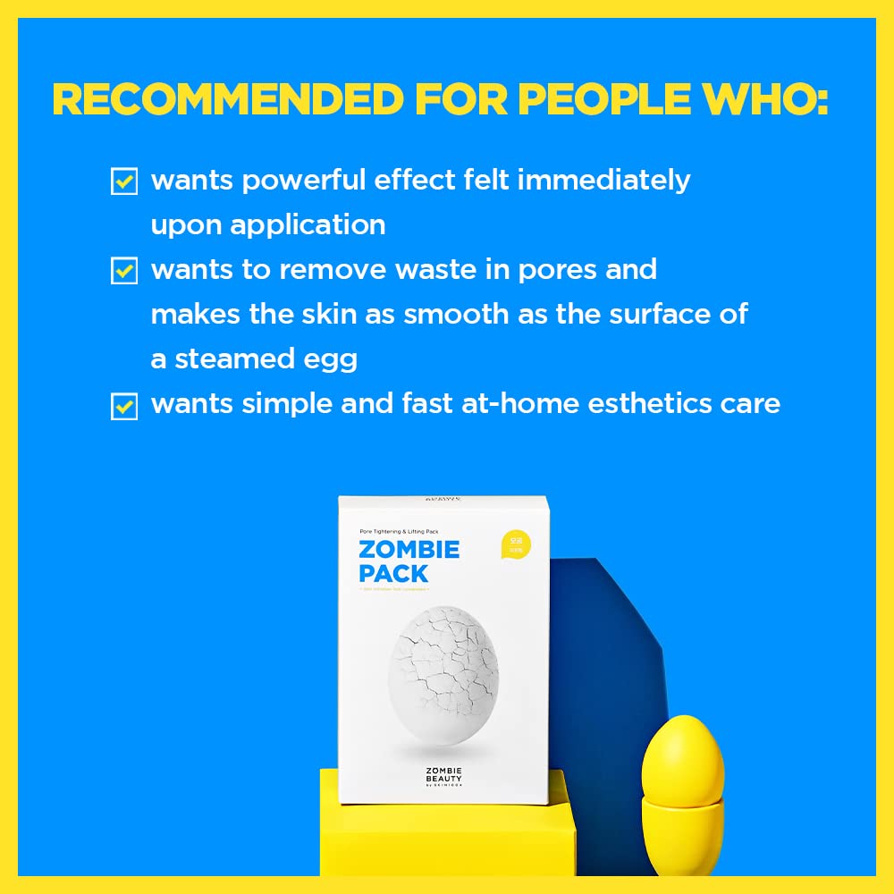 SKIN1004 Zombie Pack mask applied on face for a spa-like routine at home.