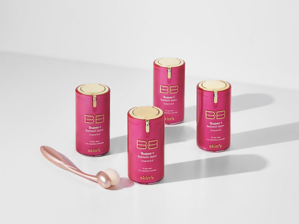 SKIN79 Super Plus BB texture emphasizes lightweight coverage for all-day comfort.