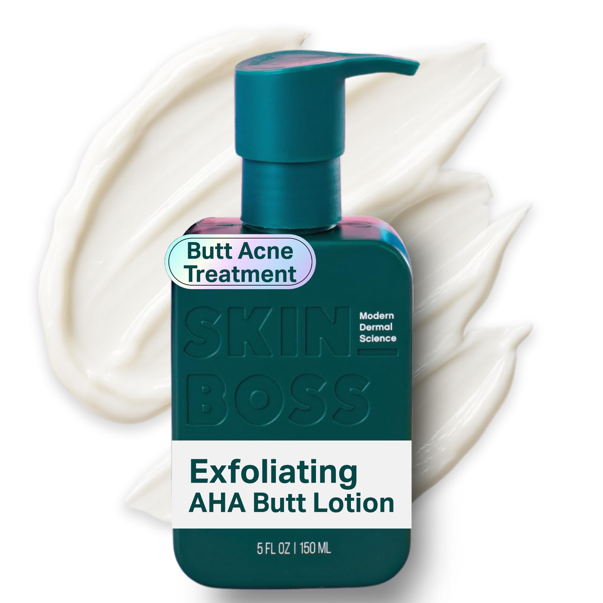 SKINBOSS anti-blemish body lotion back-area application for smoother, hydrated skin