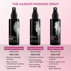 Skindinavia Makeup Finishing Spray heat protection helps stay cool in heat.
