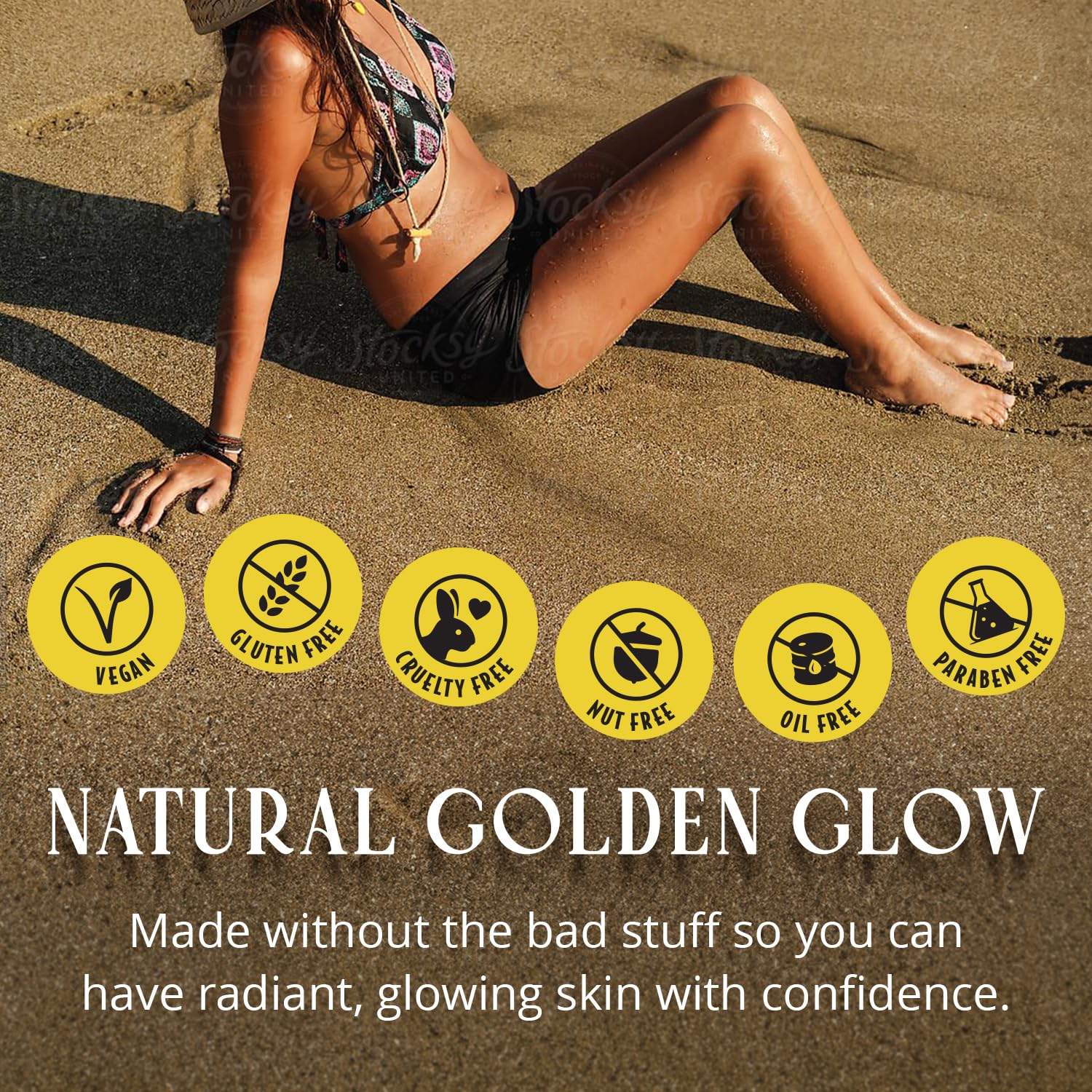 Skinerals self-tanner mousse delivers streak-free results with natural tint.