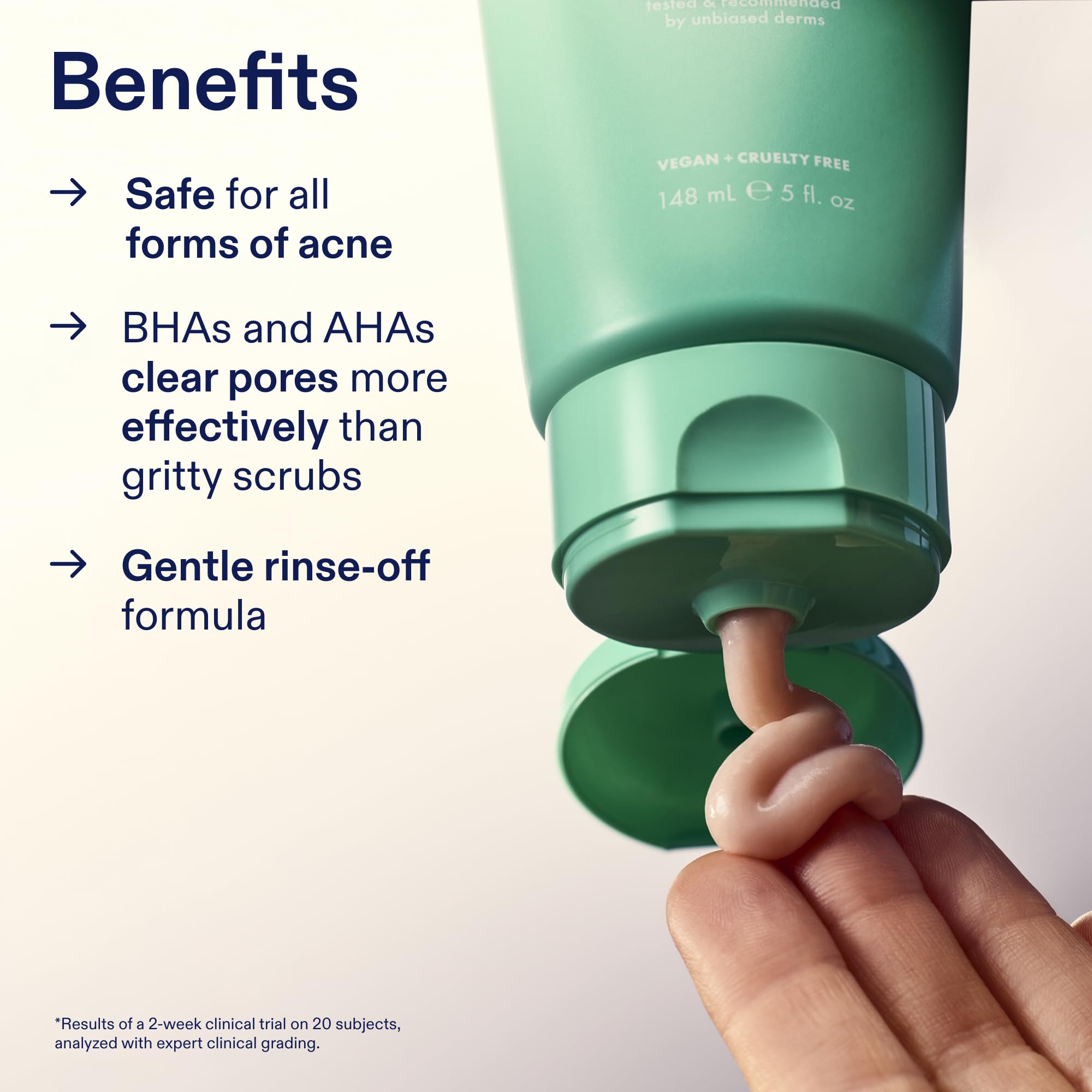 Skinfix 2% BHA Cleanser ingredients-azelaic-acid reduces redness for calmer skin.