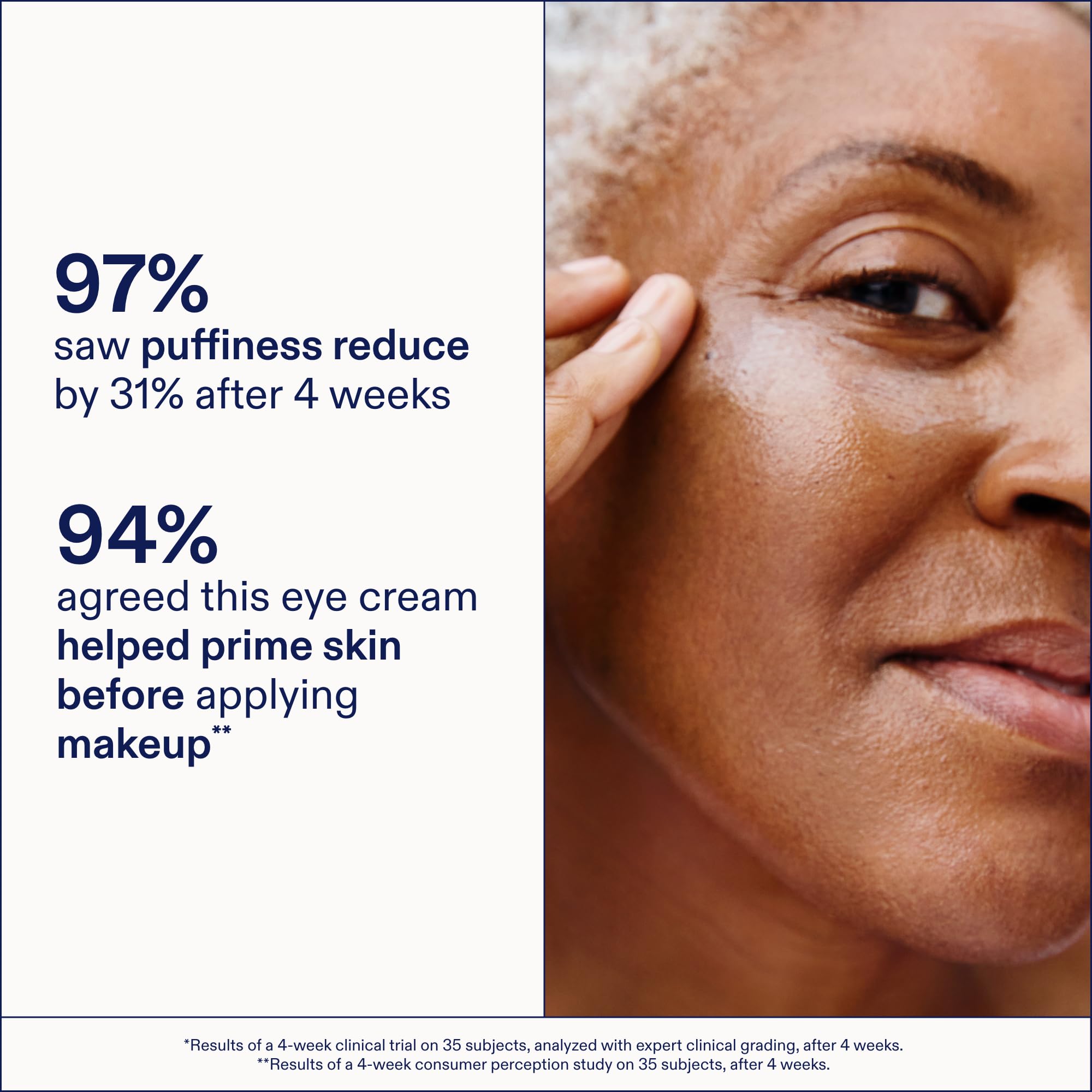 Ceramides and niacinamide ingredients support moisture and tone in Skinfix formula.
