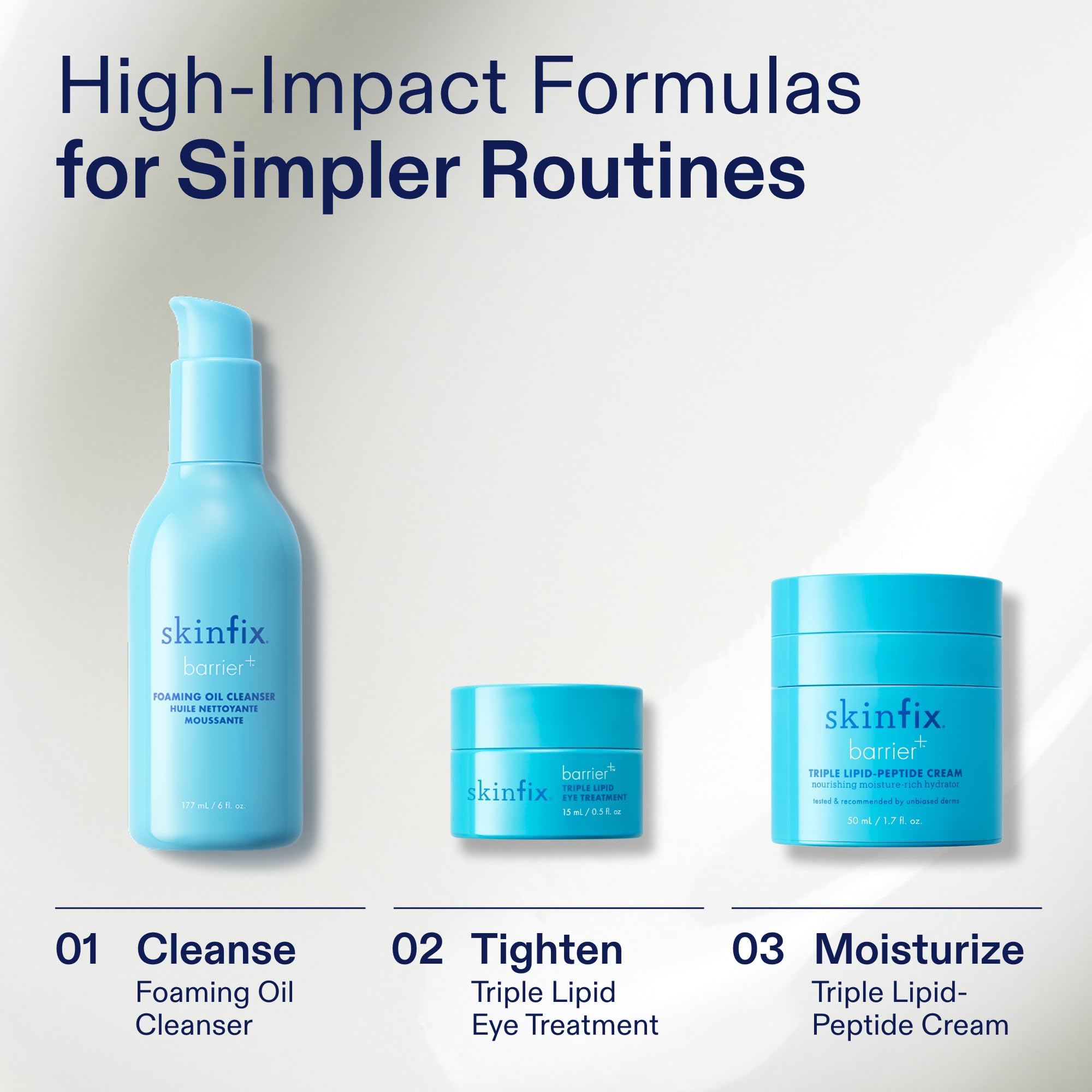 Vegan and cruelty-free certification shown for Skinfix Triple Lipid Eye Treatment.