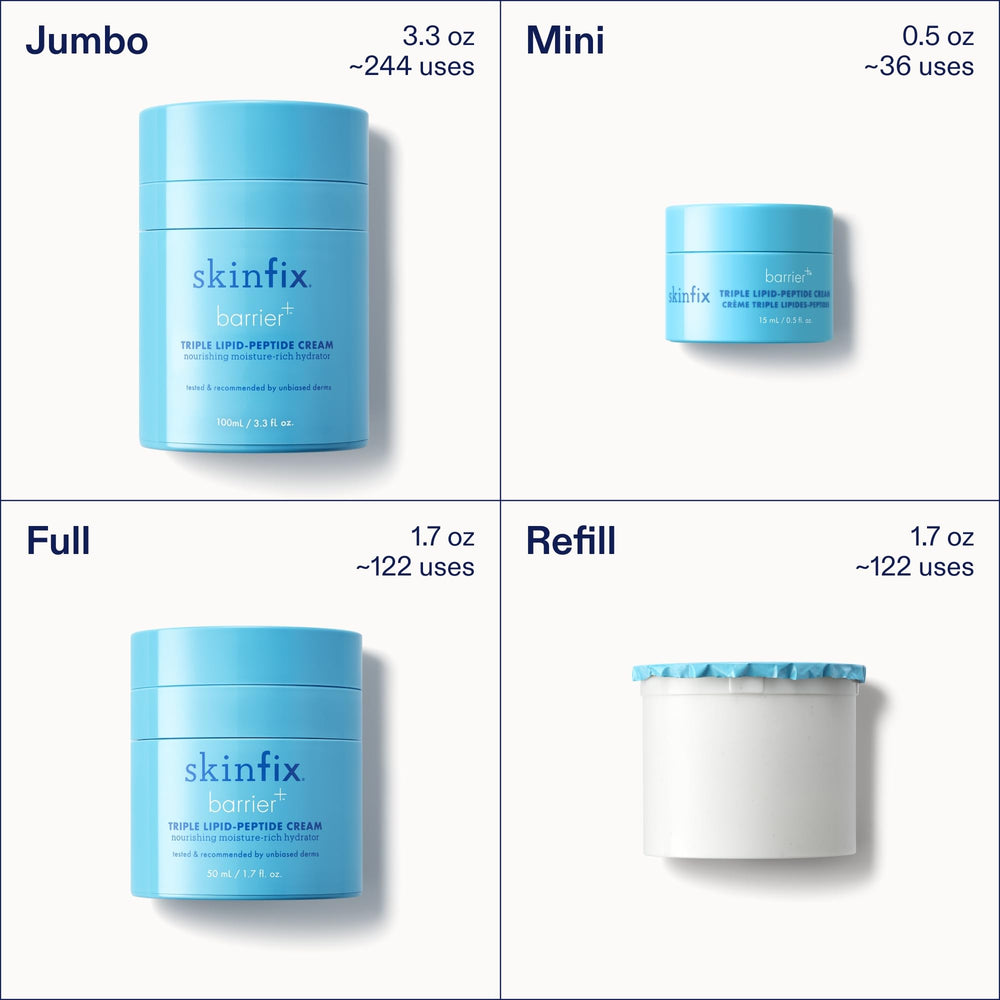 Fragrance-free formula ideal for sensitive or reactive skin.
