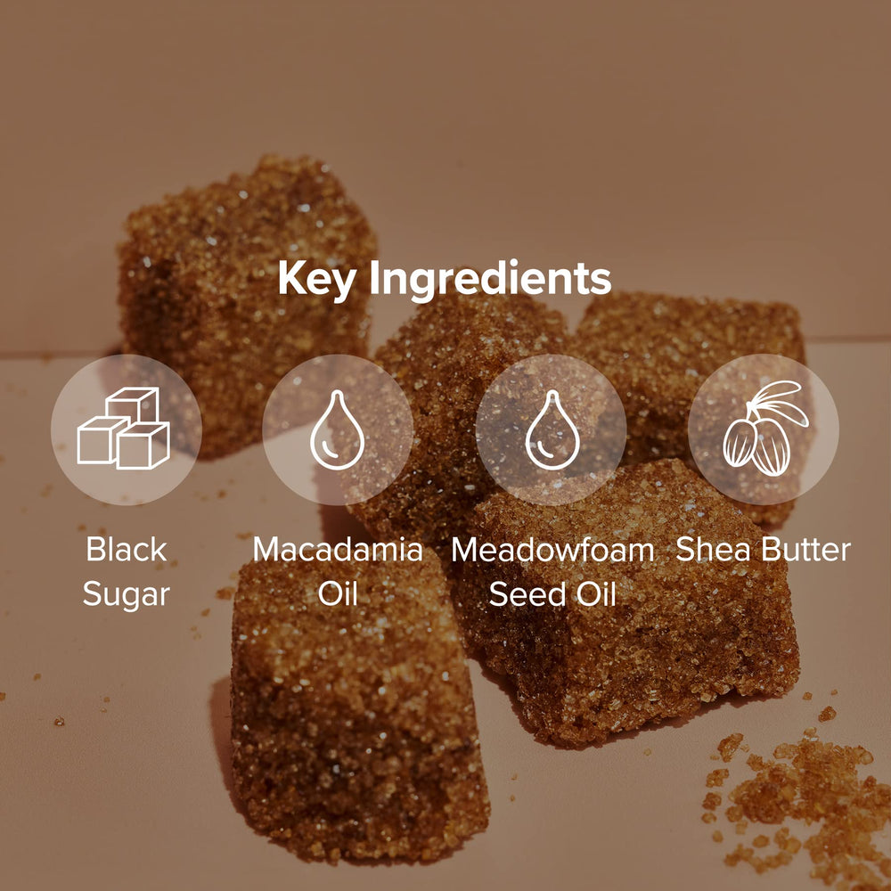 Mixture with water helps ease application of SKINFOOD 1957 Black Sugar Mask.