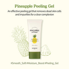 SKINFOOD 1957 pineapple peeling gel ingredients pineapple and aloe for soothing exfoliation.