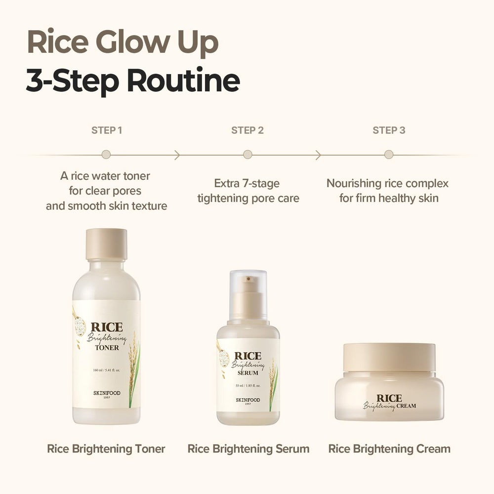 Vegan formulation label for Skinfood 1957 Rice Brightening Cream