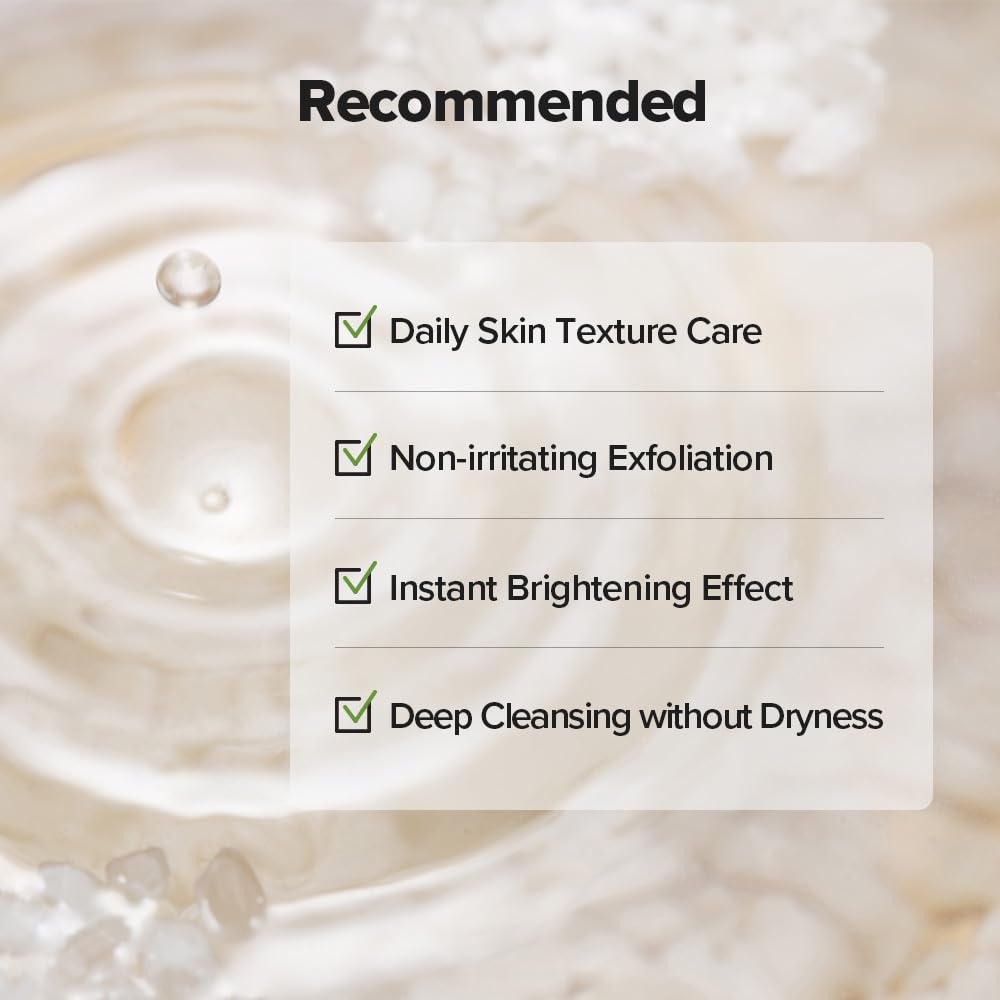 SKINFOOD 1957 Rice Daily Scrub Foam face application removing dullness