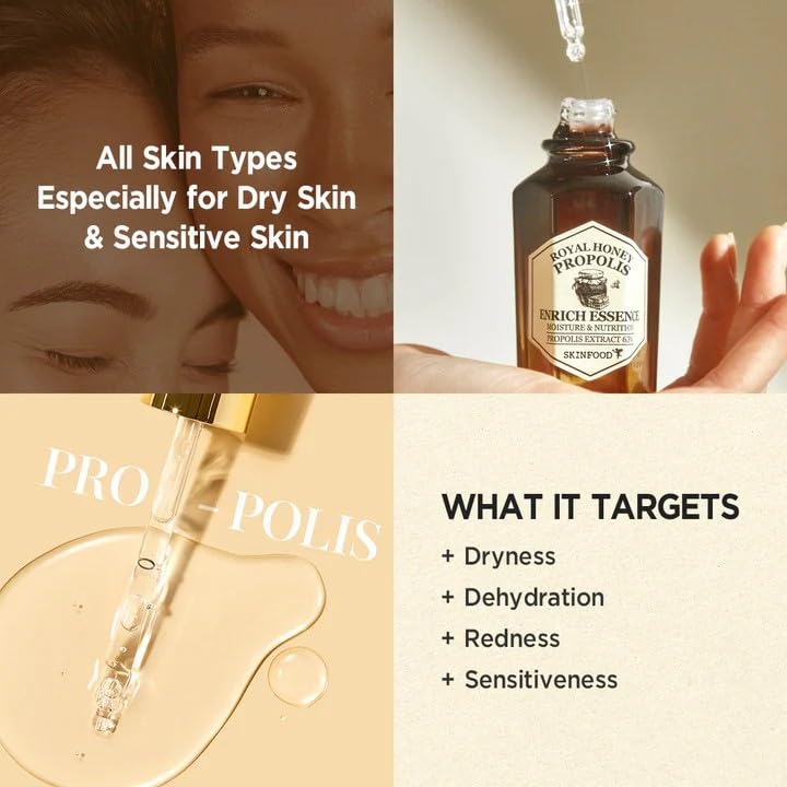 Skinfood 1957 royal jelly extract close-up highlights nourishing power for skin