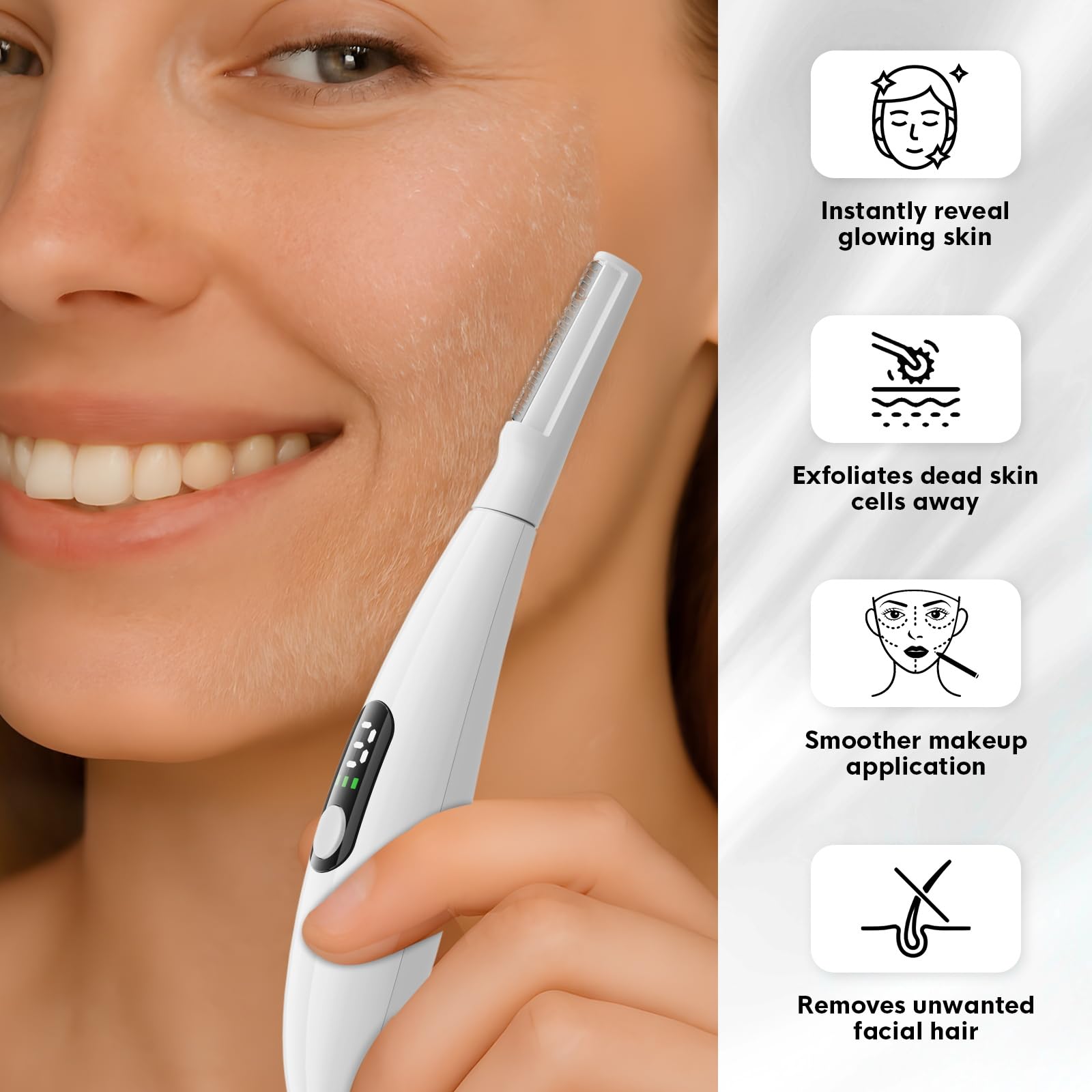 Skinharbor Dermaplane product packaging showcases brand quality and easy-start setup.