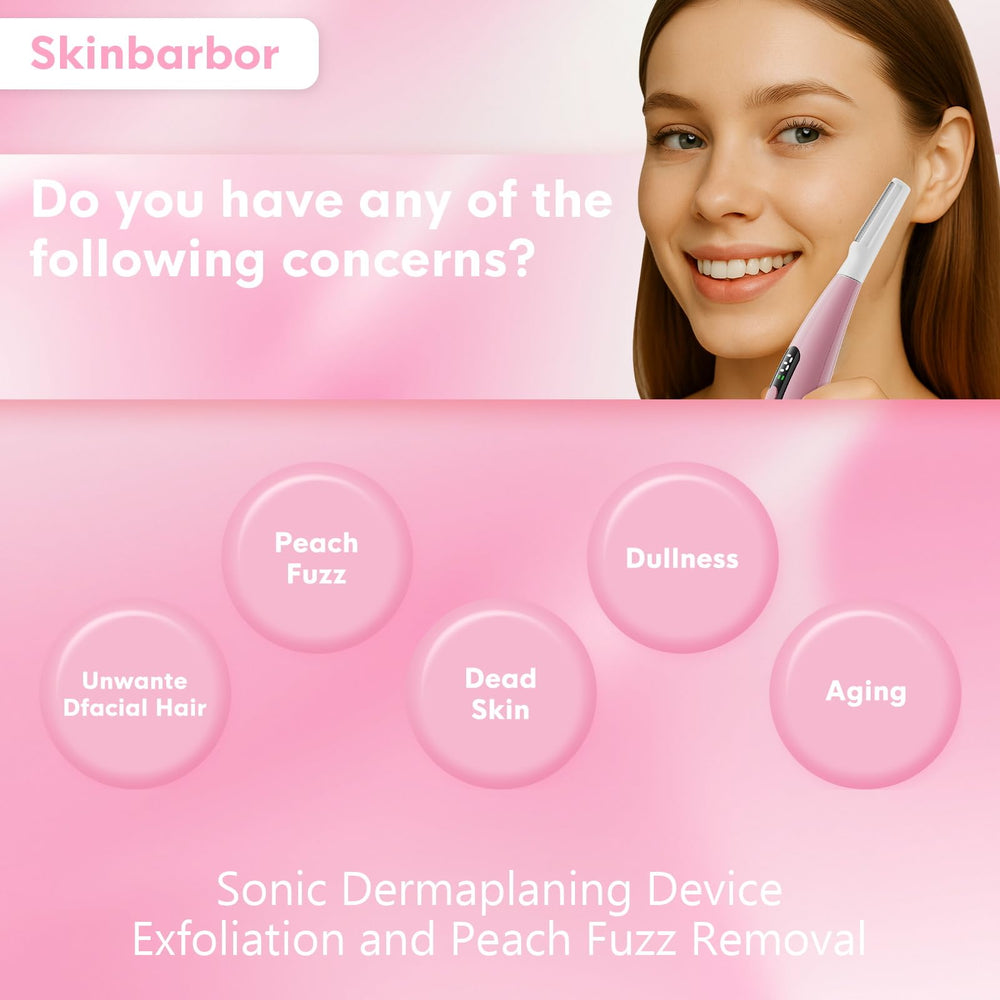 Skinharbor Sonic Dermaplane compact handheld design fits comfortably in hand