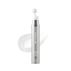 SKIN&LAB Bakuchiol Eye Serum roll-on applying under-eye for hydration and wrinkle care