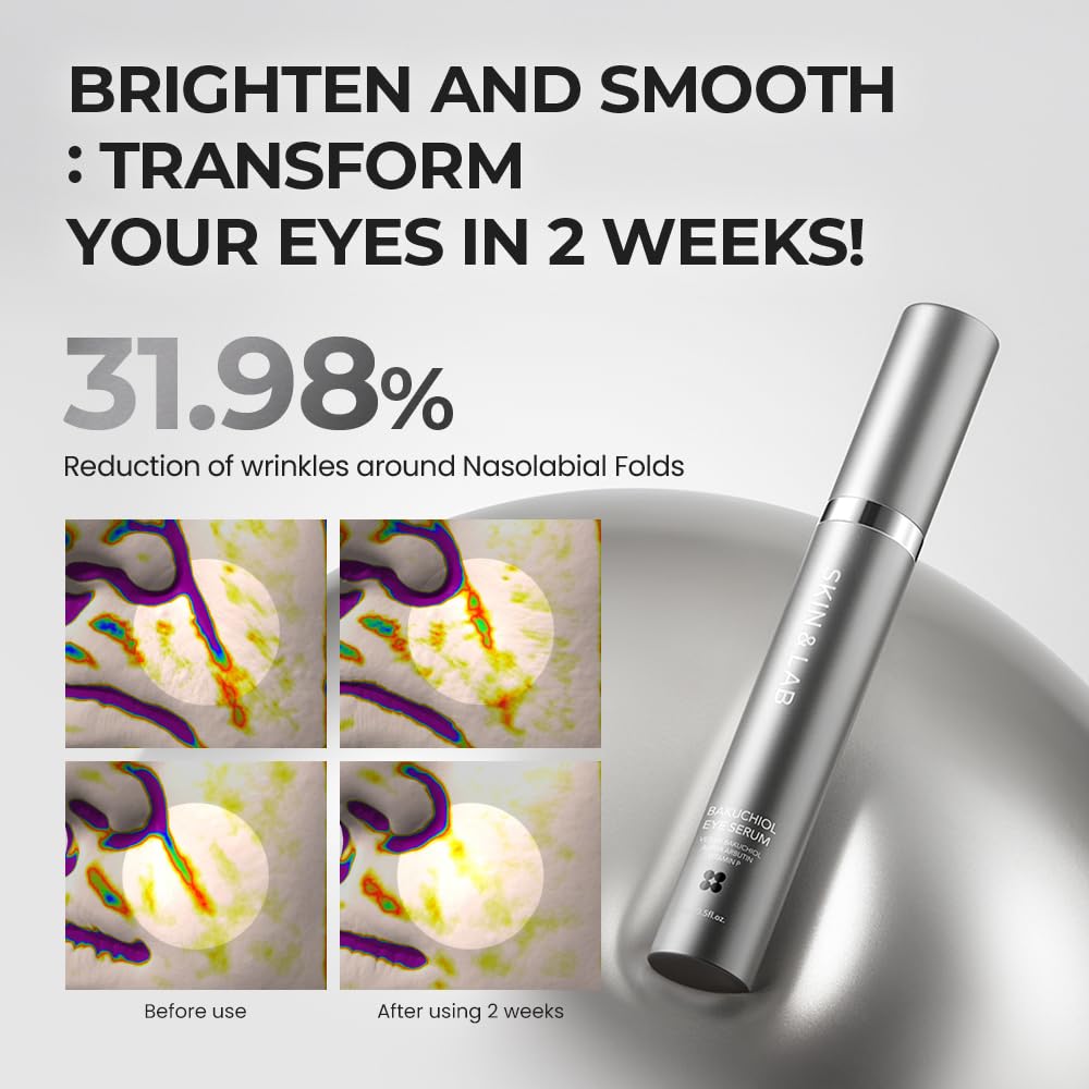 Dermatologist-tested SKIN&LAB eye serum suitable for sensitive skin