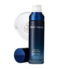 SKINN Deep Wrinkle Serum bottle front for an elevated anti aging routine