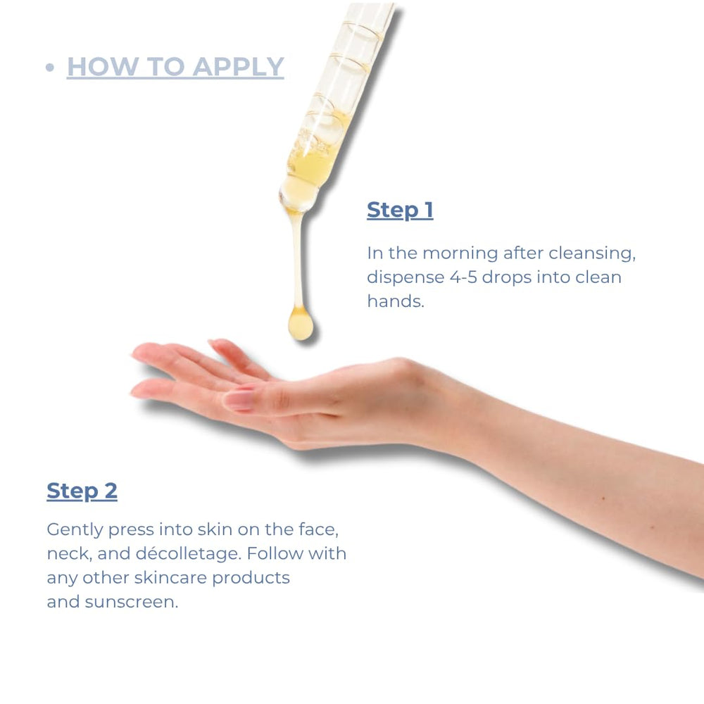 SkinovaCeuticals C E Ferulic on skin demonstrates luminous complexion after daytime use