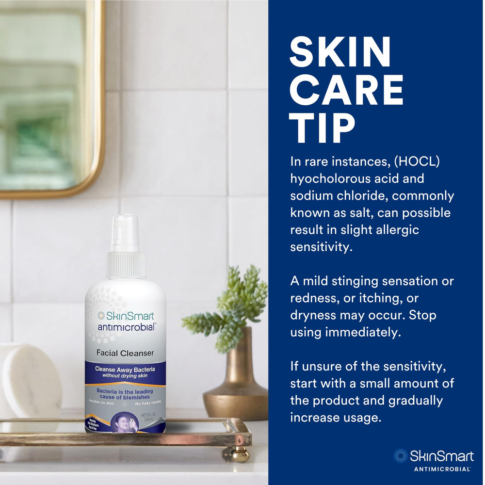 SkinSmart Antimicrobial after-workout-routine quick refresh without rubbing